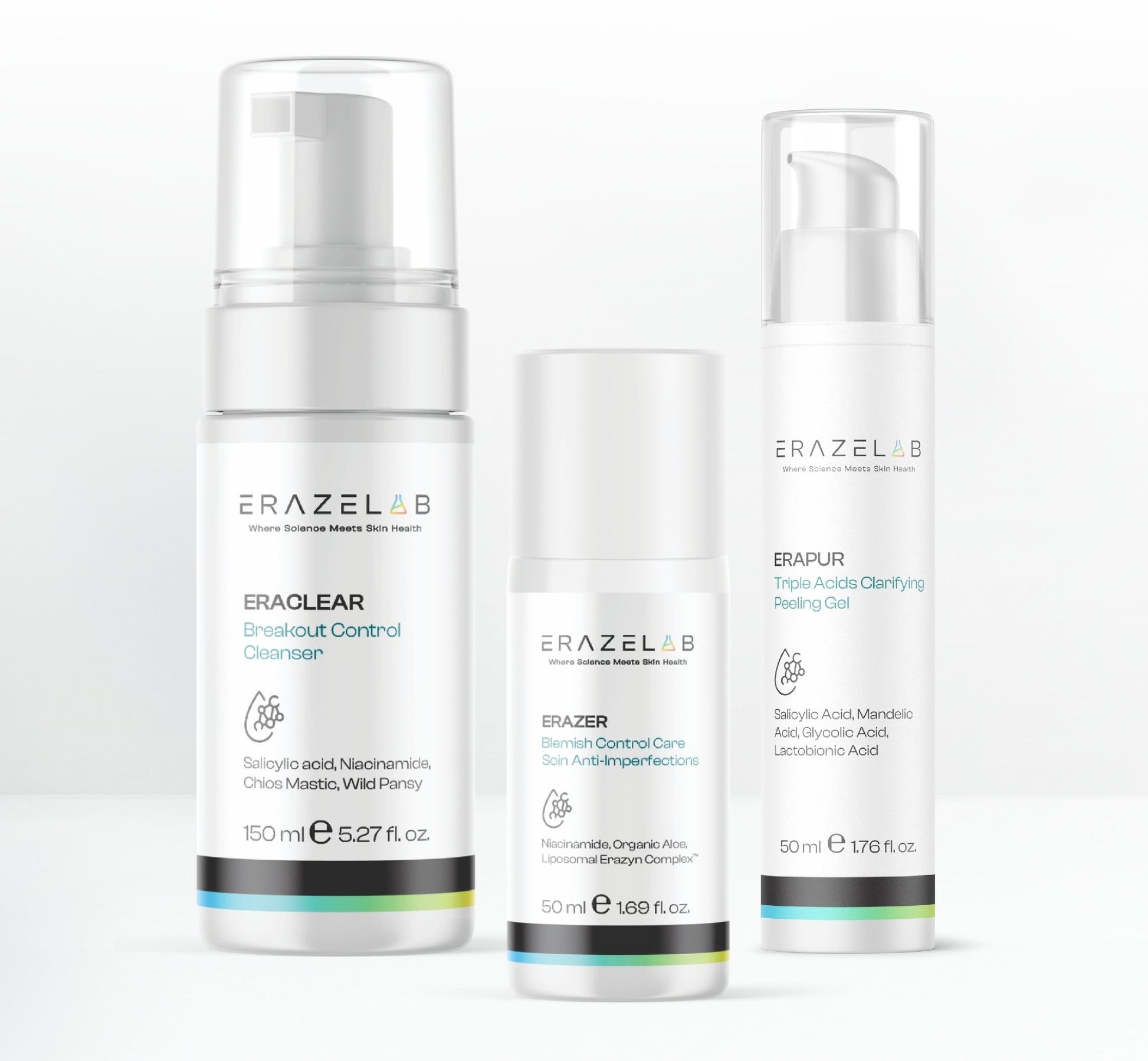 Eraze Trio - Your Clear Skin Starts Here