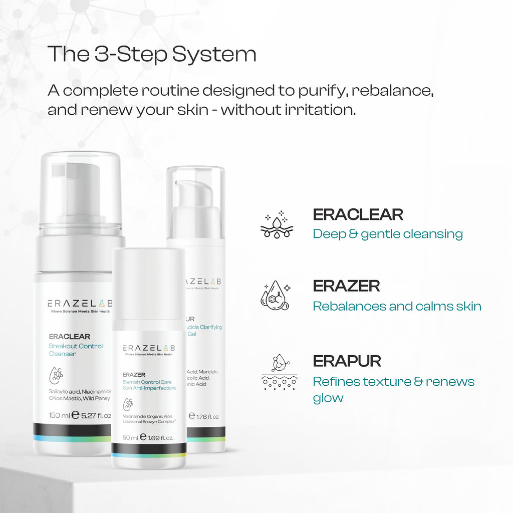 Eraze Trio - Your Clear Skin Starts Here